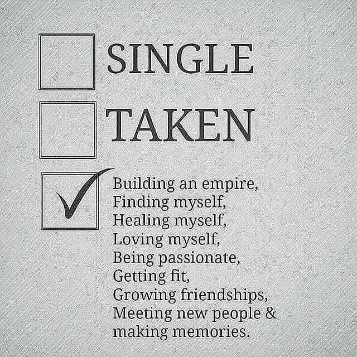 benefits-of- being-single- buildinganempire