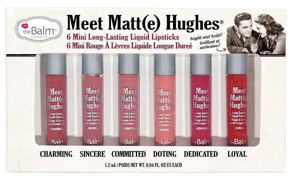 Meet Matt(e) Hughes 6 mini long lasting liquid lipsticks