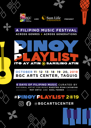 Pinoy Playlist Music Festival - Poster | Wonder