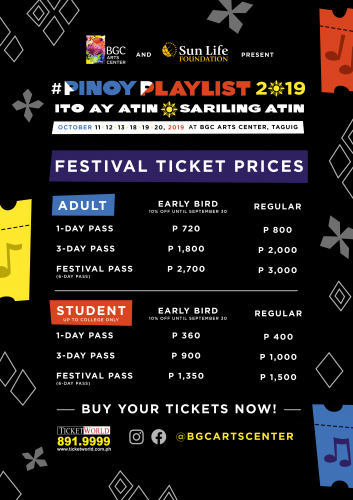 Pinoy Playlist Music Festival - Tickets | Wonder