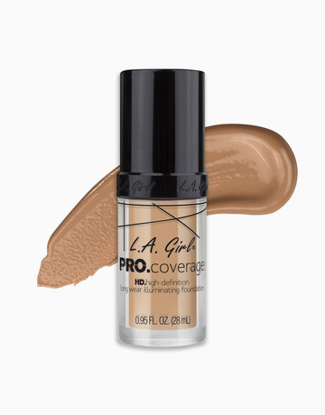 L.A. Girl Pro Coverage HD Illuminating Foundation - Drugstore Foundations For Morenas