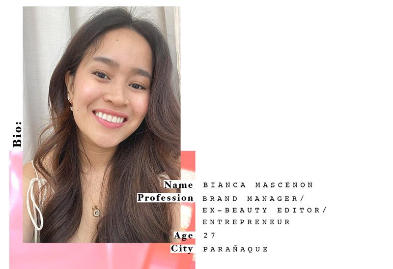 Who’s That Girl: Bianca Mascenon on Self-Care and Her Beauty Non-Negotiables