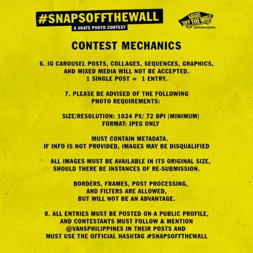 #SnapsOffTheWall: Vans Is Looking for the Best Skateboarding Photo in the Philippines